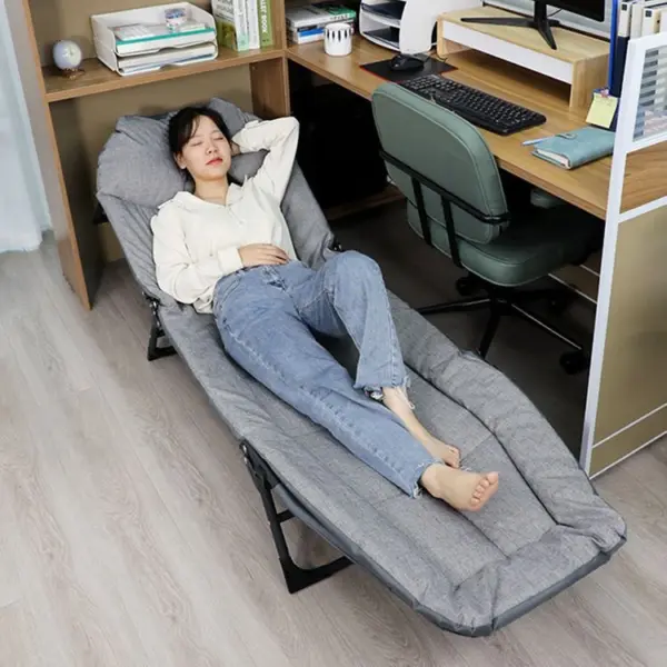 Giường Ngủ Nhỏ Gọn Cơ Động Nâng Đầu Cho Dân Văn Phòng, Bệnh Viện, Quầy Thuốc...